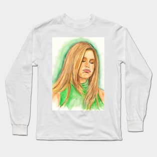 Jennifer Aniston Long Sleeve T-Shirt